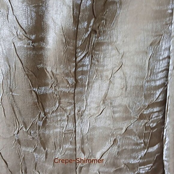 Vintage 80s Womens Long Skirt Blazer Suit Set Size 12 Rhinestone Crepe Wedding - Picture 8 of 9